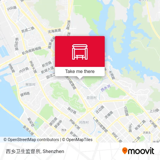 西乡卫生监督所 map