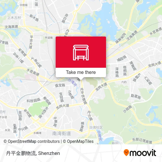 丹平金鹏物流 map