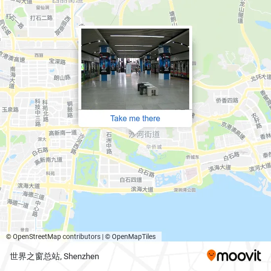 世界之窗总站 map