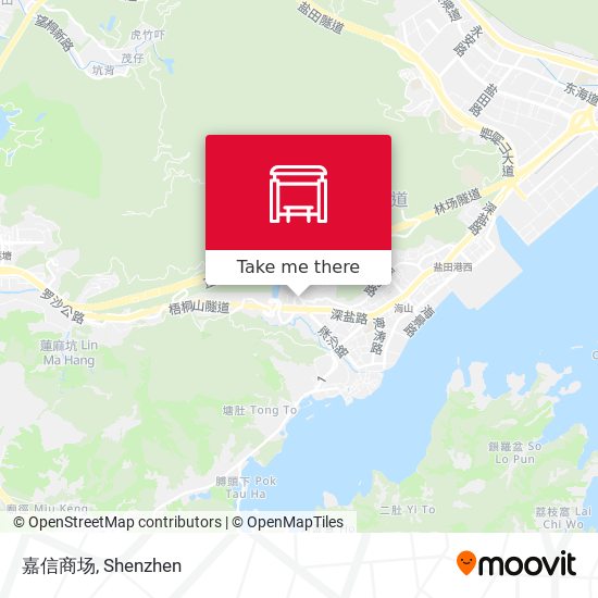 嘉信商场 map