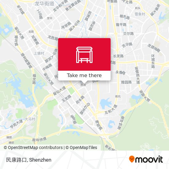 民康路口 map