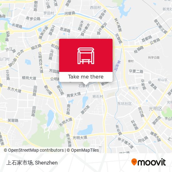 上石家市场 map