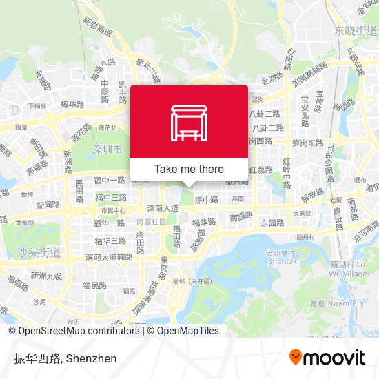 振华西路 map