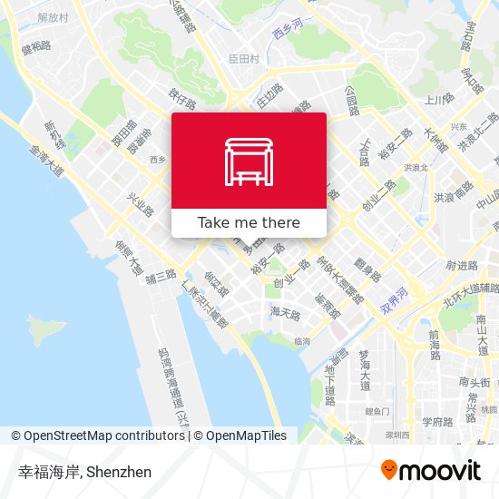 幸福海岸 map