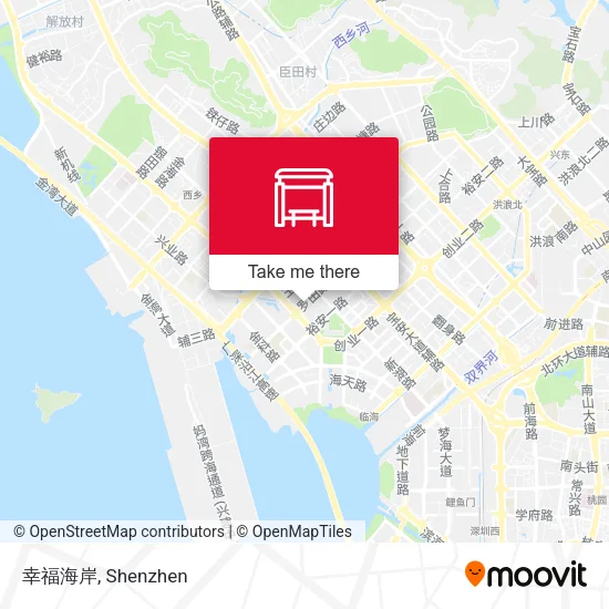 幸福海岸 map