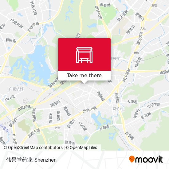 伟景堂药业 map
