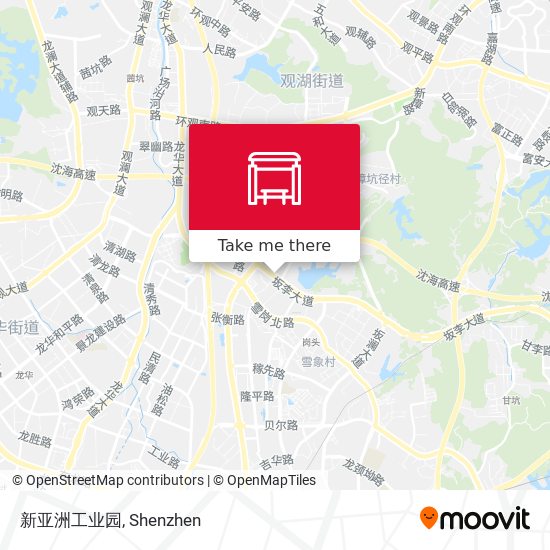 新亚洲工业园 map