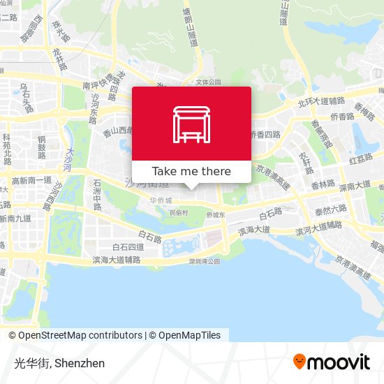 光华街 map