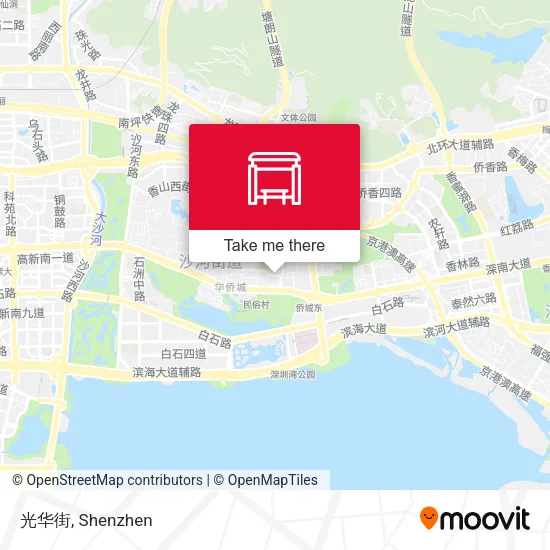 光华街 map