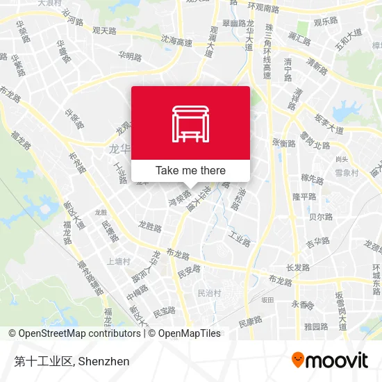 第十工业区 map