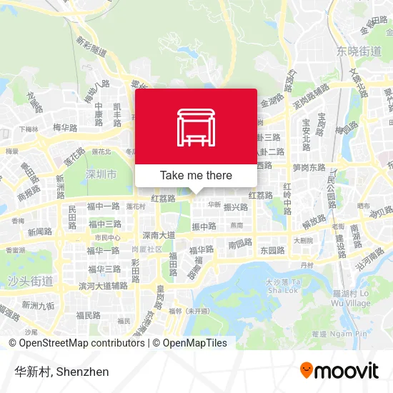 华新村 map