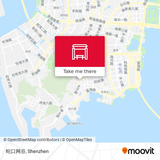蛇口网谷 map