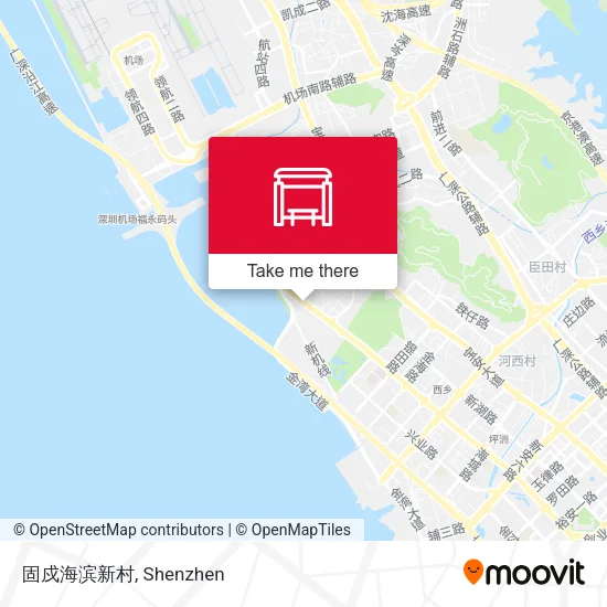 固戍海滨新村 map