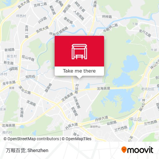 万顺百货 map