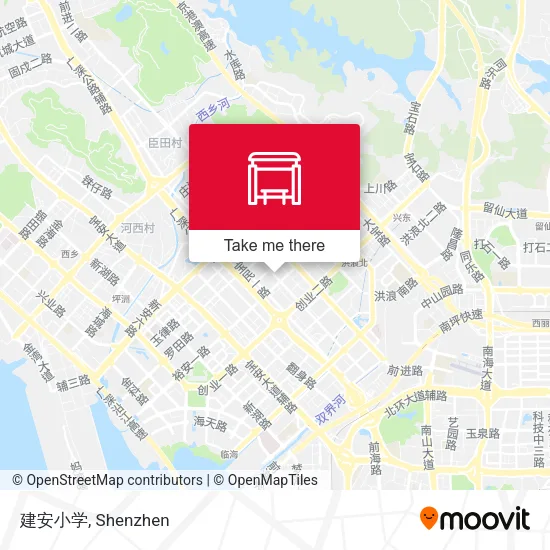 建安小学 map