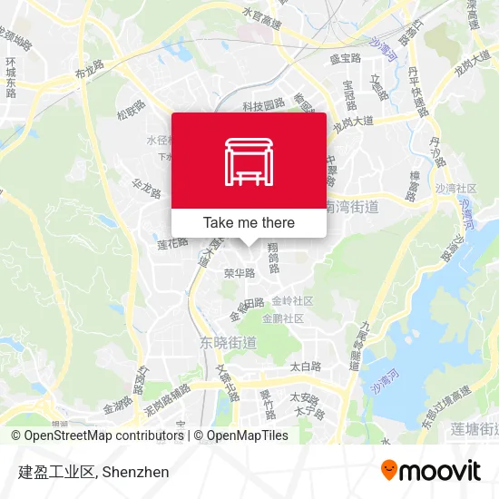 建盈工业区 map