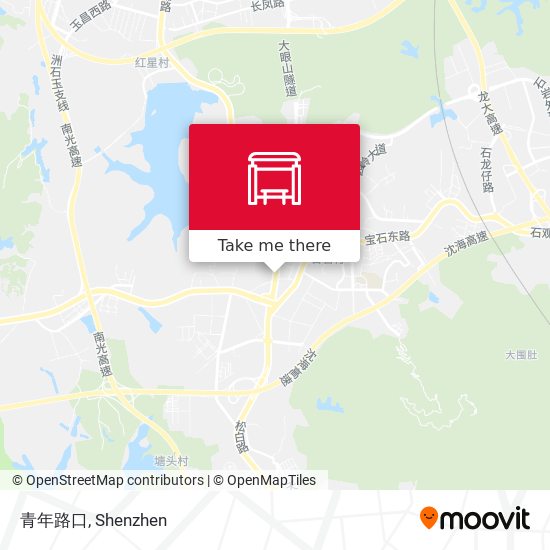 青年路口 map