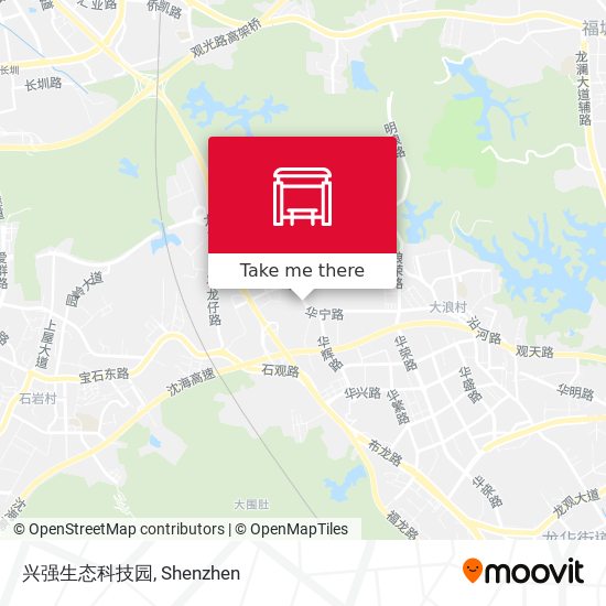 兴强生态科技园 map