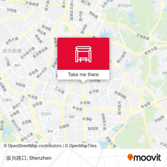 坂兴路口 map