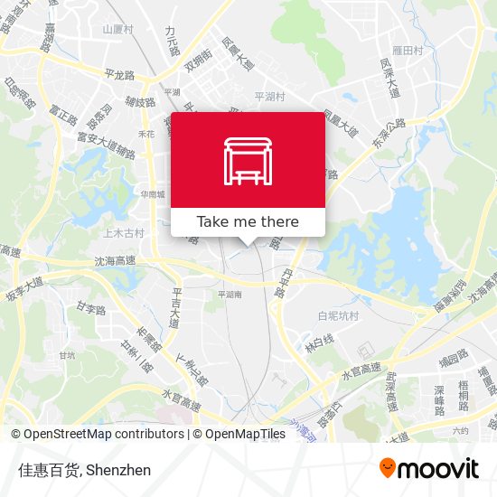 佳惠百货 map