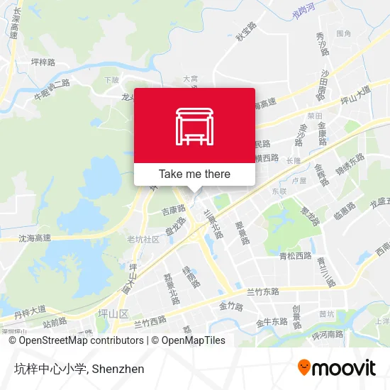 坑梓中心小学 map