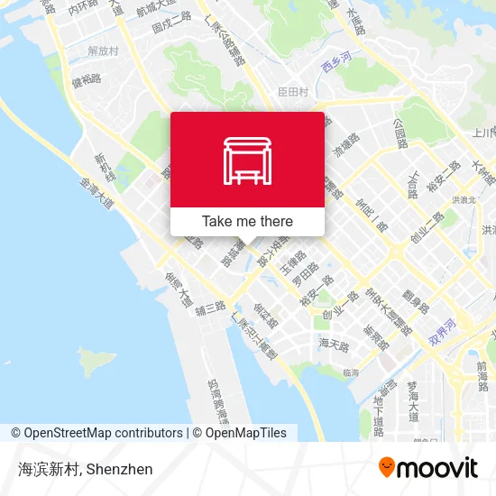 海滨新村 map