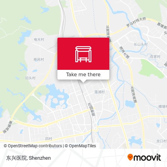 东兴医院 map