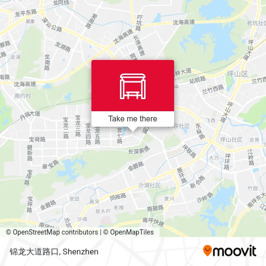 锦龙大道路口 map