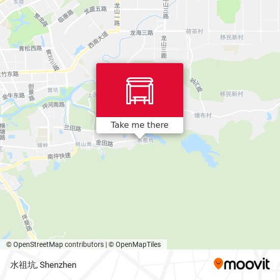 水祖坑 map