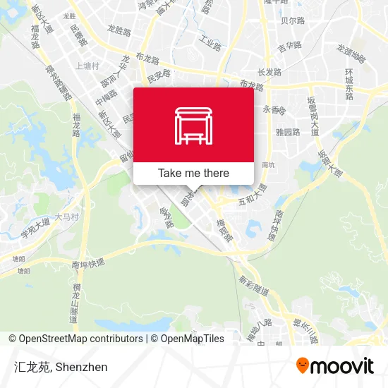 汇龙苑 map
