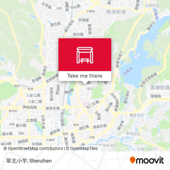 翠北小学 map