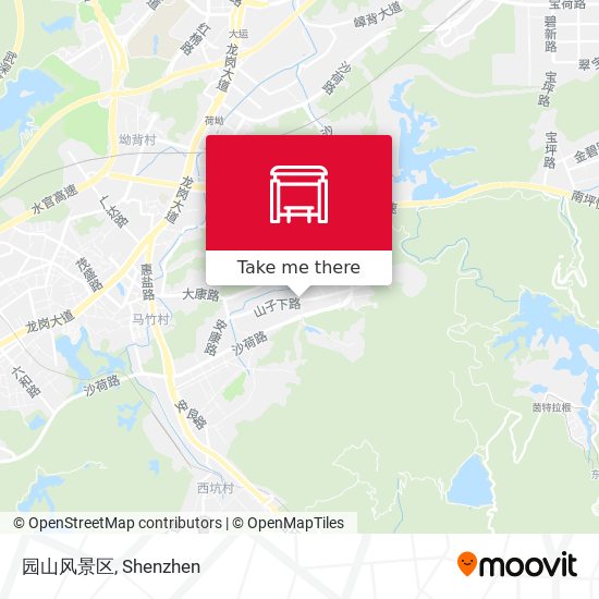园山风景区 map