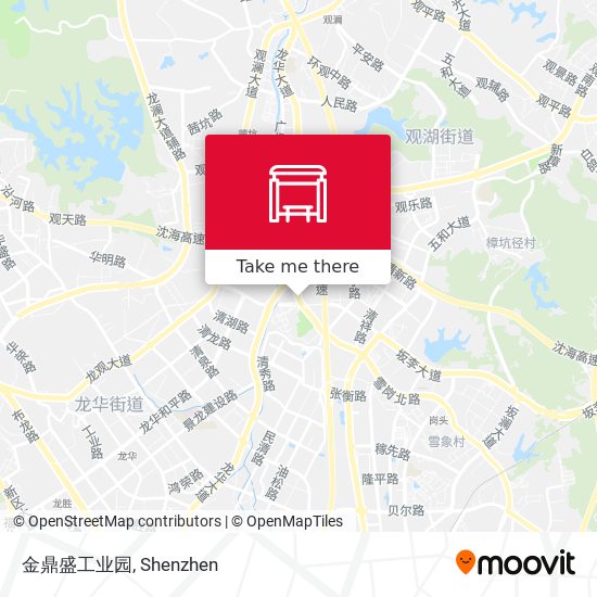 金鼎盛工业园 map