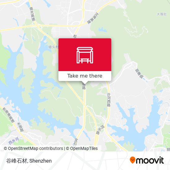 谷峰石材 map