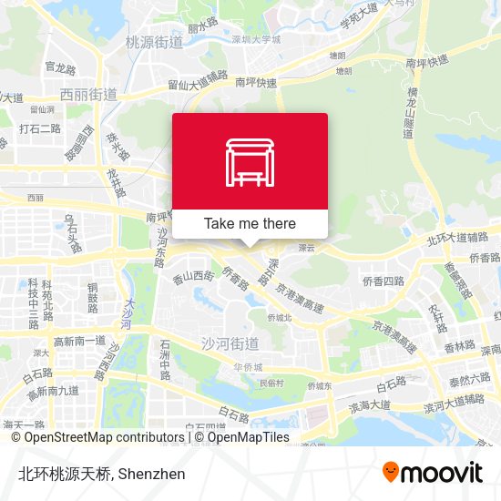 北环桃源天桥 map