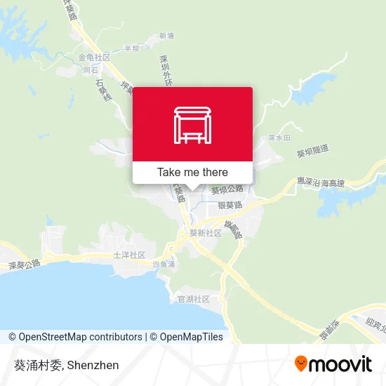 葵涌村委 map