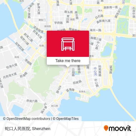 蛇口人民医院 map