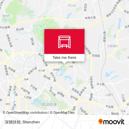 深德技校 map