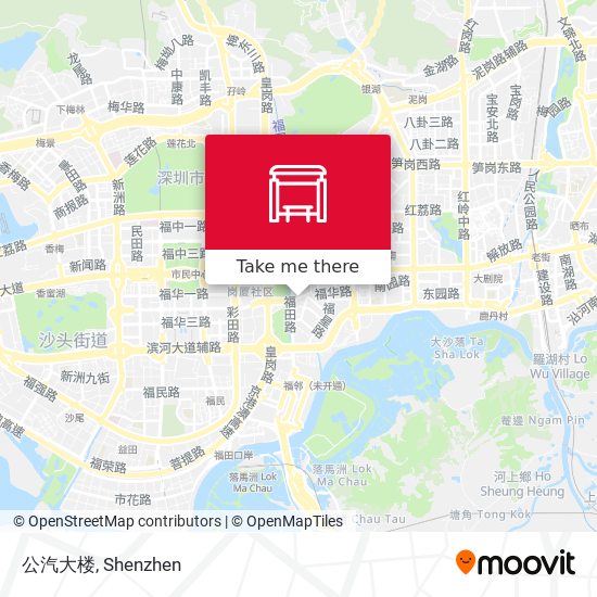 公汽大楼 map