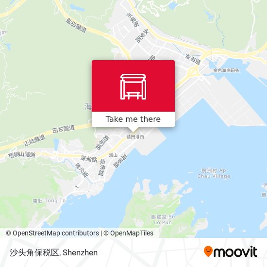 沙头角保税区 map