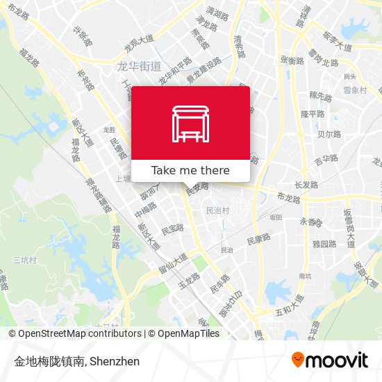 金地梅陇镇南 map