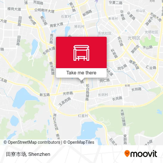 田寮市场 map