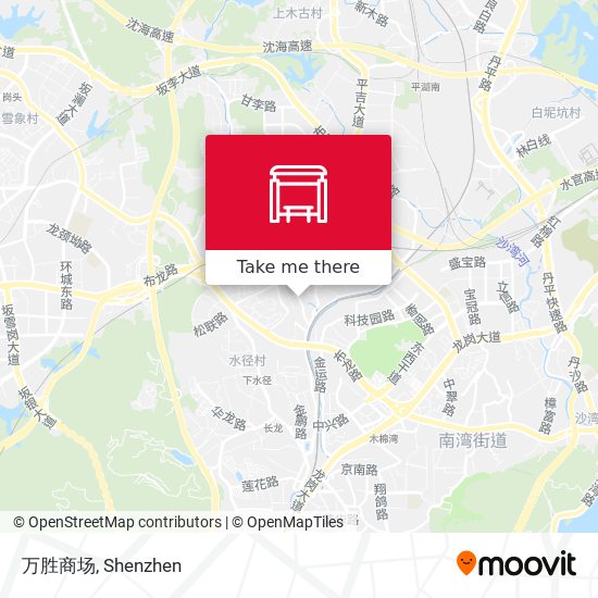 万胜商场 map