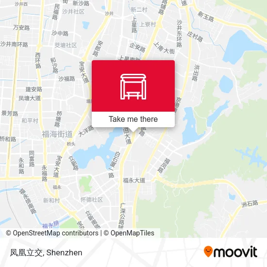 凤凰立交 map