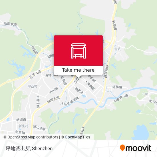 坪地派出所 map