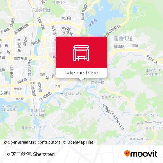 罗芳三岔河 map