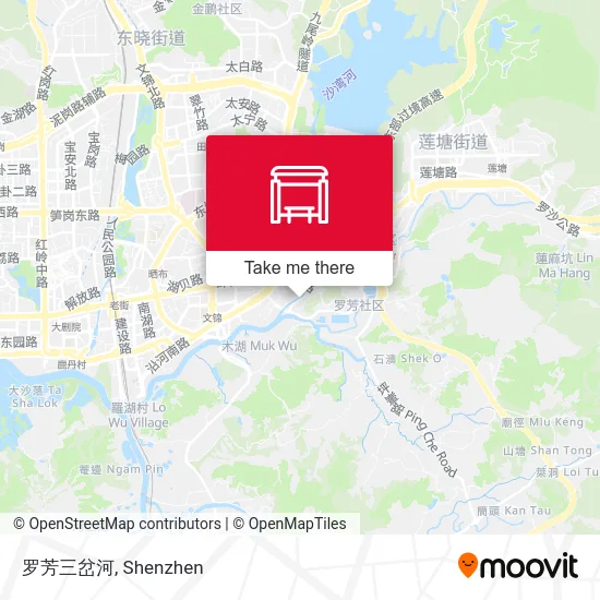 罗芳三岔河 map