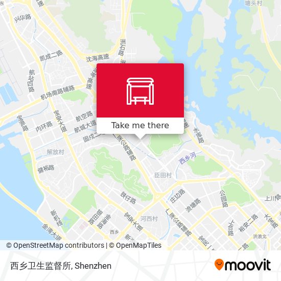 西乡卫生监督所 map