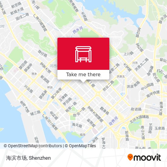 海滨市场 map