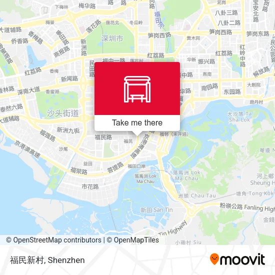 福民新村 map